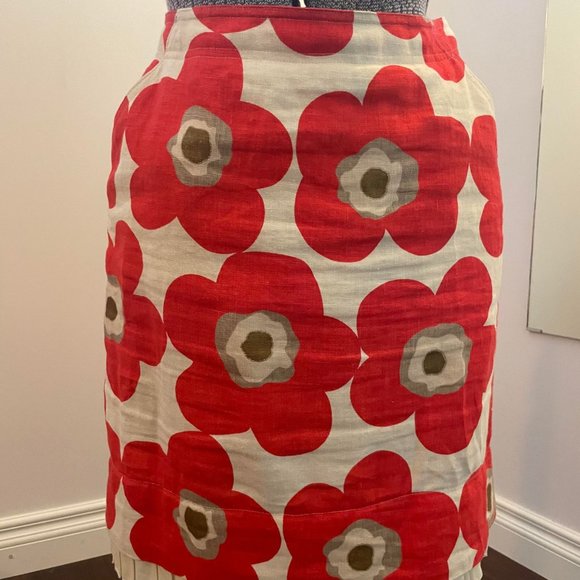 Spanner Linen Summer Skirt size 8 - Picture 3 of 3